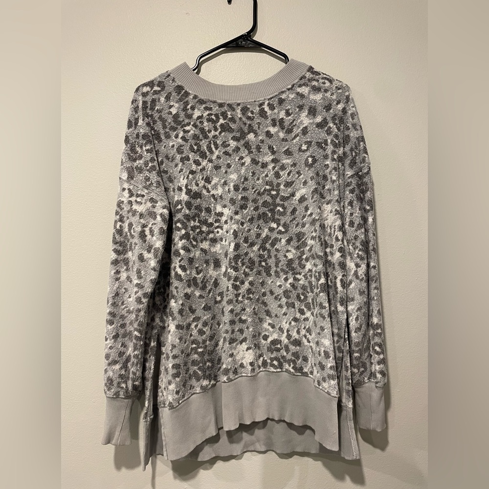 Aerie Split Hem Sweater